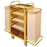 Gold PVD Kaplamalı Kat Arabası